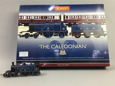 Lot 932 - A HORNBY R2610 THE CALEDONIAN LIMITED EDITION TRAIN PACK