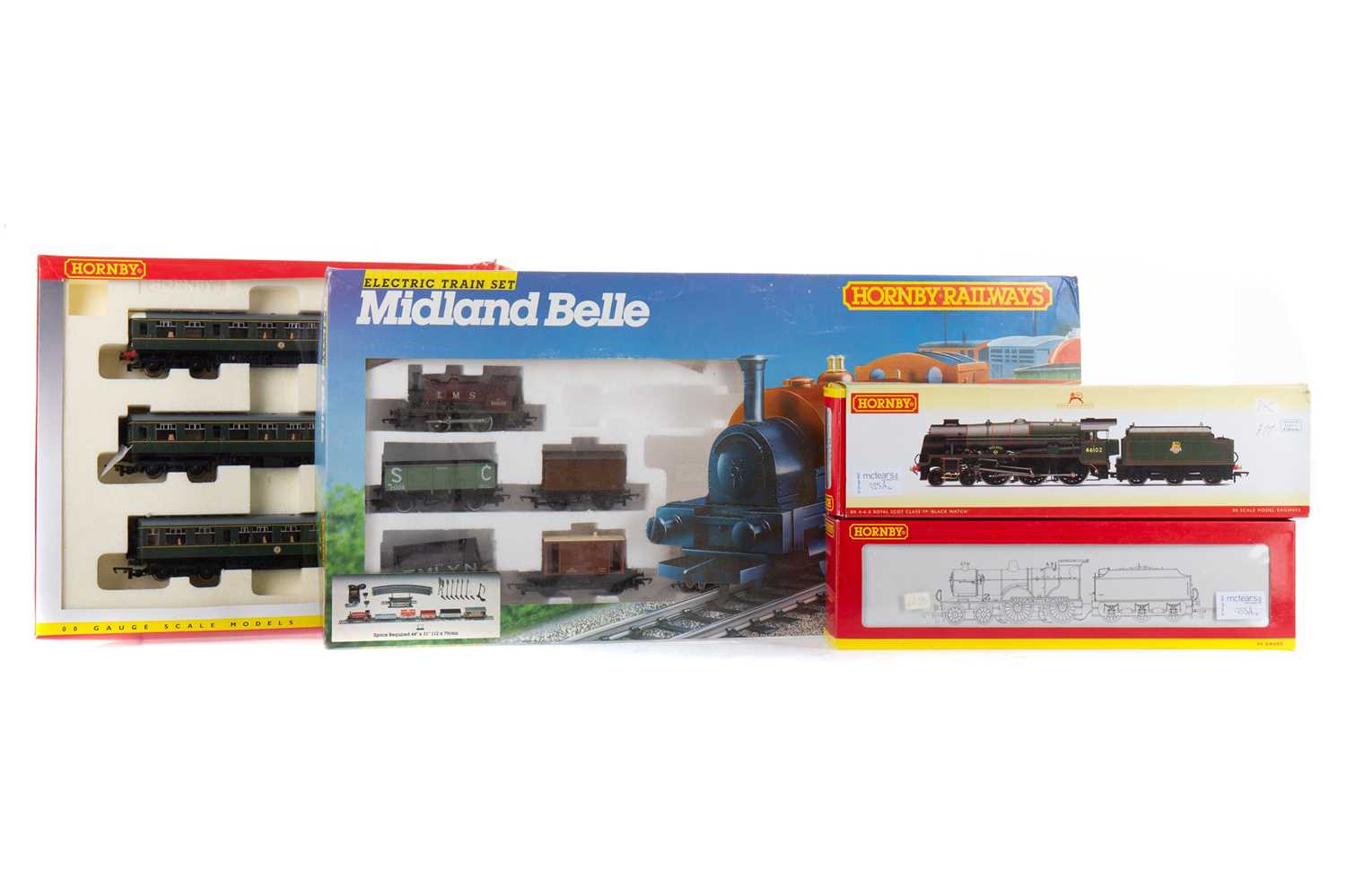 Lot 955 - TWO HORNBY 00-GAUGE LOCOMOTIVES AND TWO FURTHER SETS