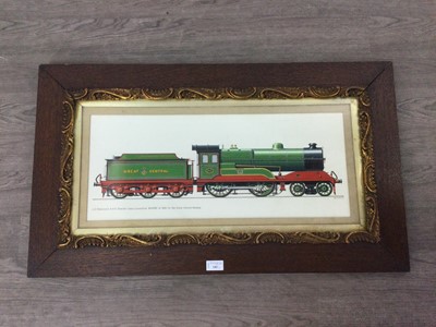 Lot 182 - A LOCOMOTIVE PROFILE BY KEN ASHFIELD AND FOUR OTHERS