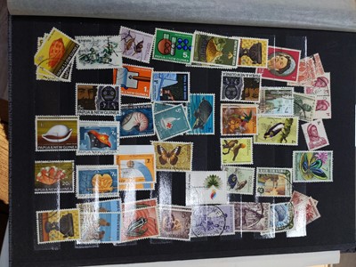 Lot 31 - A LOT OF NINE ALBUMS OF MAINLY AUSTRALIAN STAMPS