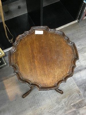Lot 216 - A LOT OF FOUR REPRODUCTION WINE TABLES