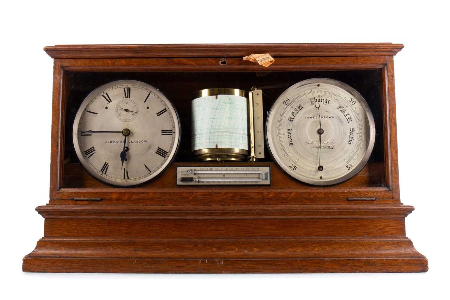 Lot 669 - A LATE VICTORIAN WEATHER STATION