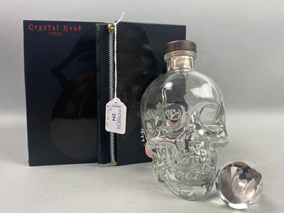 Lot 294 - A ROLLING STONES 50 YEARS CRYSTAL HEAD DECANTER