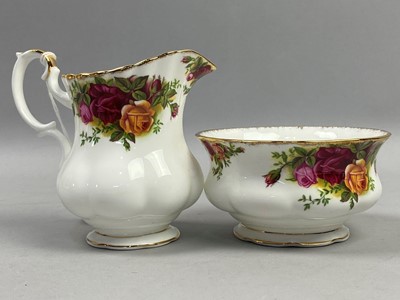 Lot 80A - A ROYAL ALBERT 'OLD COUNTRY ROSES' TEA SERVICE