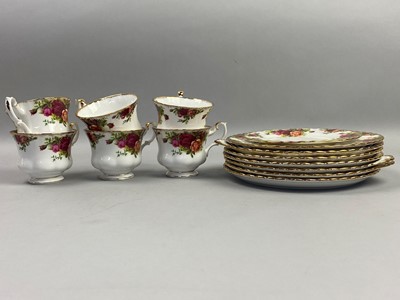 Lot 80 - A ROYAL ALBERT 'OLD COUNTRY ROSES' TEA SERVICE