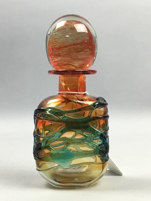 Lot 109 - A MDINA SCENT BOTTLE AND FOUR OTHERS