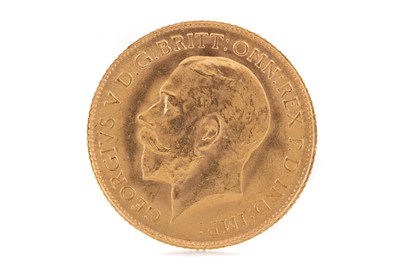 Lot 141 - A GEORGE V GOLD HALF SOVEREIGN DATED 1913