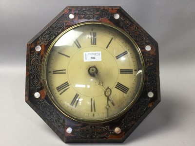 Lot 306 - A WAG OF THE WALL CLOCK