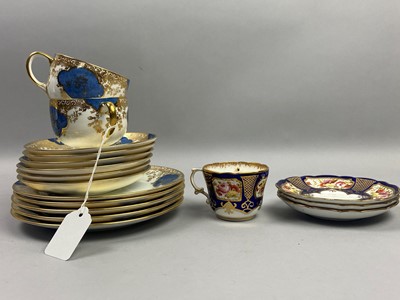 Lot 319 - A ROYAL WORCETSER CUP AND SAUCER AND OTHER CERAMICS