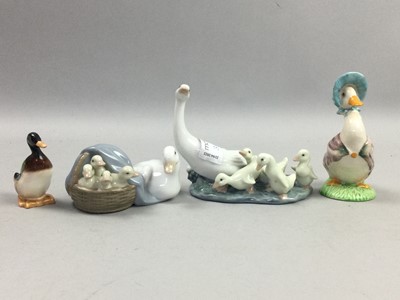 Lot 318 - A ROYAL DOULTON FIGURE OF 'FLEUR' AND OTHER FIGURES