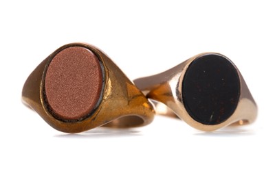 Lot 1248 - TWO SIGNET RINGS