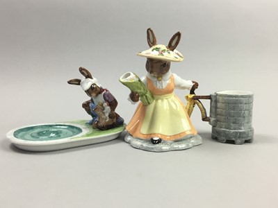 Lot 80 - A ROYAL DOULTON 'BUNNYKINS' COMPLETE TEA SERVICE AND OTHER CERAMICS