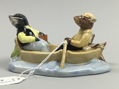 Lot 82 - A LOT OF SIX BESWICK 'WIND IN THE WILLOWS' FIGURES