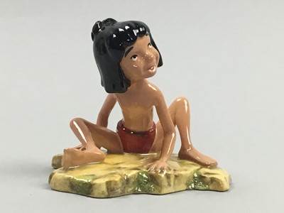 Lot 86 - A GROUP OF SEVEN ROYAL DOULTON DISNEY SHOWCASE COLLECTION 'THE JUNGLE BOOK' FIGURES