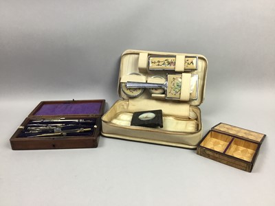 Lot 158 - A LOT OF STATIONERY, CIGARETTE CASES AND OTHER ITEMS