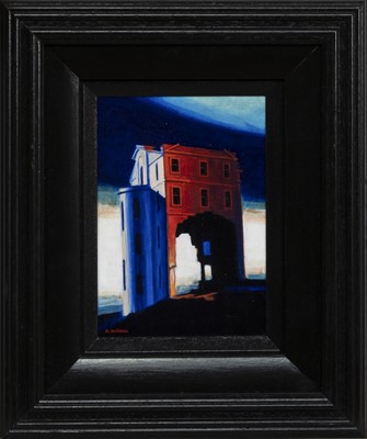 Lot 47 - DAVID DALE'S HOUSE, CHARLOTTE STREET, GLASGOW, AN ACRYLIC BY MICHAEL DURNING
