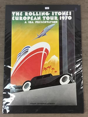 Lot 349 - THE ROLLING STONES EUROPEAN TOUR 1970