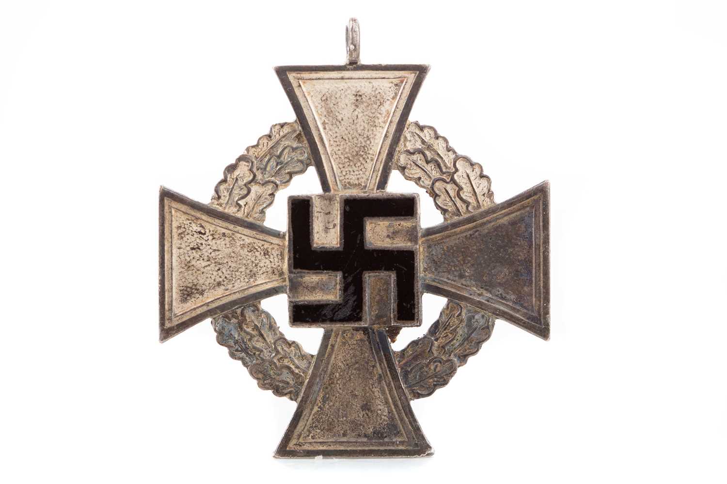 Lot 76 - A THIRD REICH 25 YEARS FAITHFUL SERVICE DECORATION