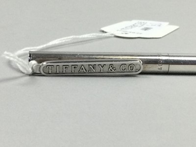 Lot 400 - A TIFFANY STERLING CASE ROLLERBALL PEN AND OTHERS
