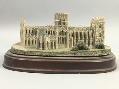 Lot 390 - A COLLECTION OF MODEL BUILDINGS AND COTTAGES