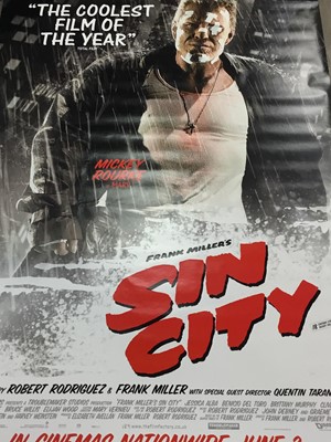 Lot 917 - AN ORIGINAL SIN CITY THEATRICAL RELEASE POSTER