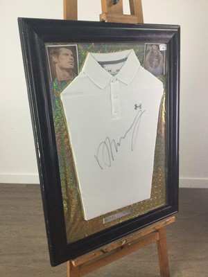 Lot 482 - AN ANDY MURRAY SIGNED POLO TOP