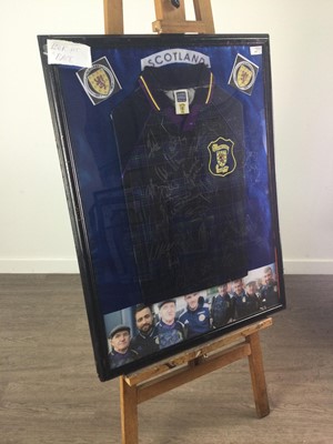 Lot 505 - A SCOTLAND INTERNATIONAL SIGNED JERSEY