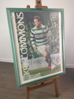 Lot 507 - A CHRIS COMMONS SIGNED POSTER