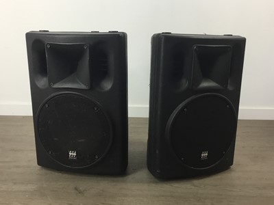 Lot 514 - A PAIR OF SPEAKERS AND FOUR OTHERS