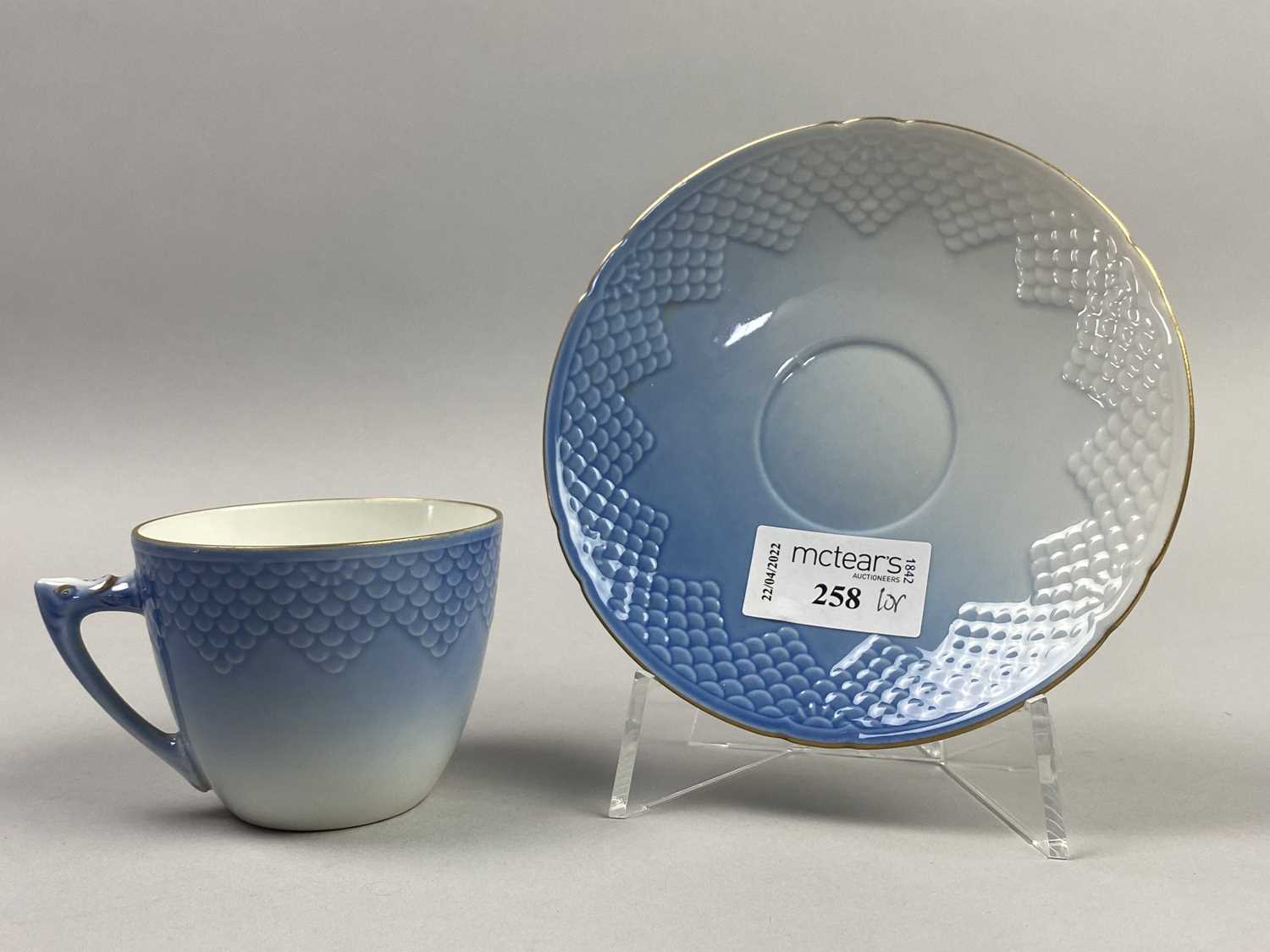 Lot 258 - A GROUP OF BING & GRONDAHL TEA CHINA AND OTHERS