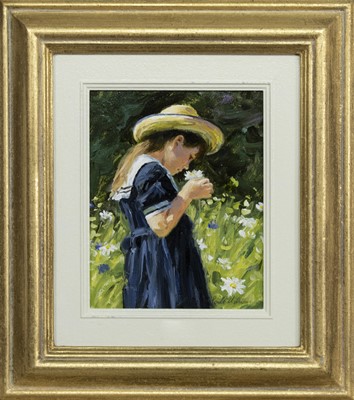 Lot 91 - SUMMER'S PAST, AN OIL BY PAUL MILNER