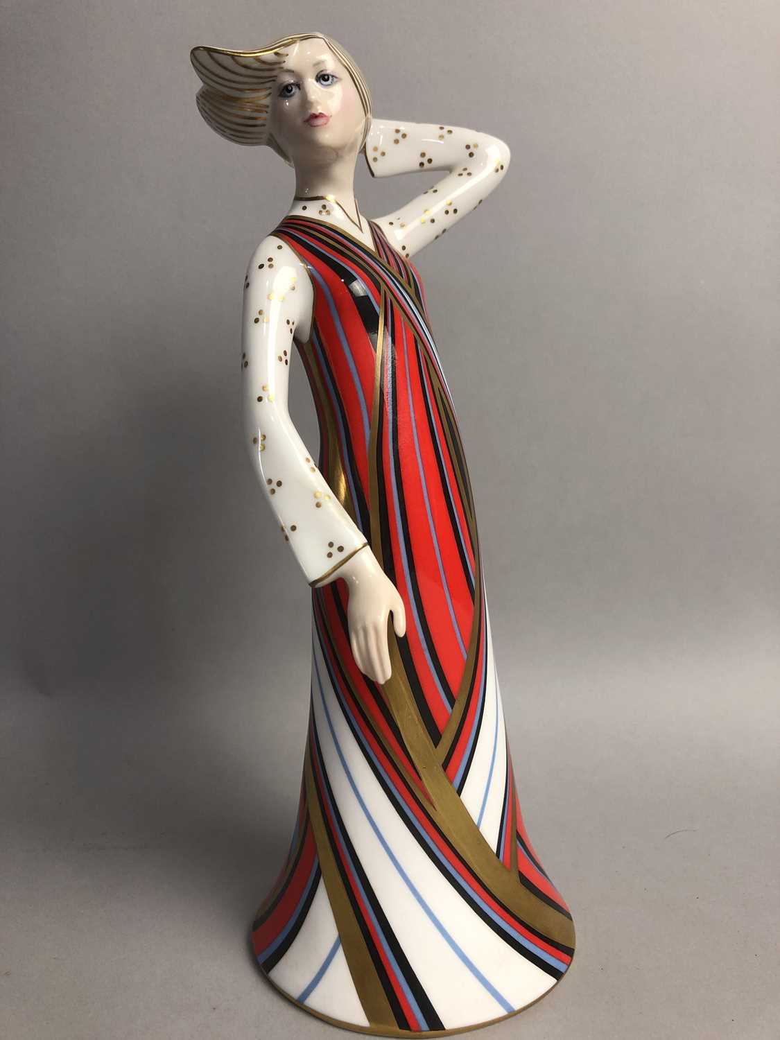 Lot 102 - A ROYAL CROWN DERBY CLASSIC COLLECTION 'PENELOPE' FIGURE