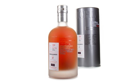 Lot 120 - BRUICHLADDICH MICRO PROVENANCE 1990 22 YEAR OLD REMY COINTREAU ACQUISITION