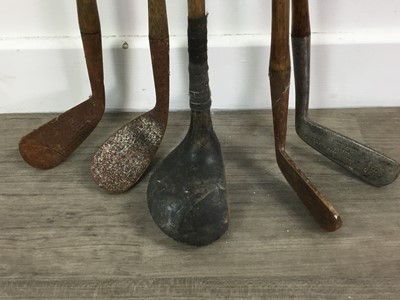 Lot 659 - A LOT OF HICKORY SHAFTED GOLF CLUBS