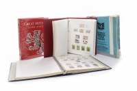 Lot 1192 - THREE ALBUMS OF GB STAMPS to include Penny...