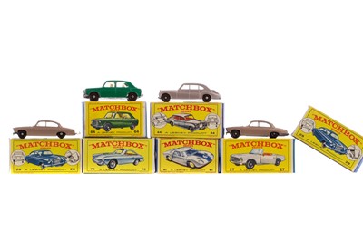 Lot 925 - A GROUP OF SEVEN MATCHBOX DIE-CAST MODEL CARS