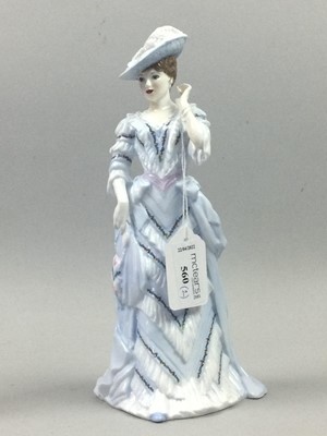 Lot 560 - A ROYAL WORCESTER FIGURE AND ANOTHER