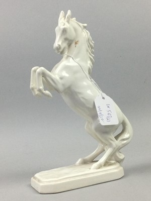 Lot 567 - A LOT OF SIX CERAMIC HORSE FIGURES