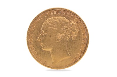 Lot 83 - A VICTORIA GOLD SOVEREIGN DATED 1874