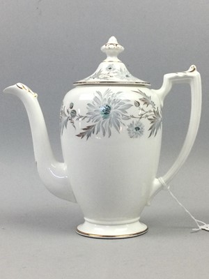 Lot 609 - A COALPORT 'MY FAIR LADY' PATTERN COFFEE SERVICE AND A TEA SERVICE