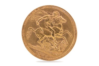 Lot 85 - A VICTORIA GOLD SOVEREIGN DATED 1889