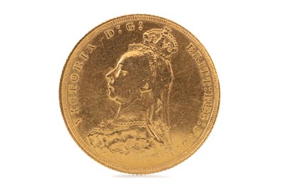 Lot 85 - A VICTORIA GOLD SOVEREIGN DATED 1889