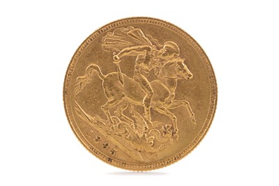 Lot 88 - A VICTORIA GOLD SOVEREIGN DATED 1895