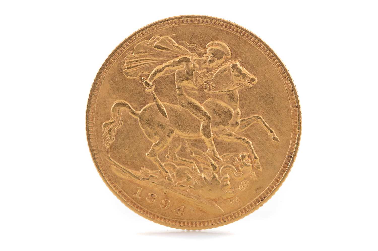 Lot 89 - A VICTORIA GOLD SOVEREIGN DATED 1894