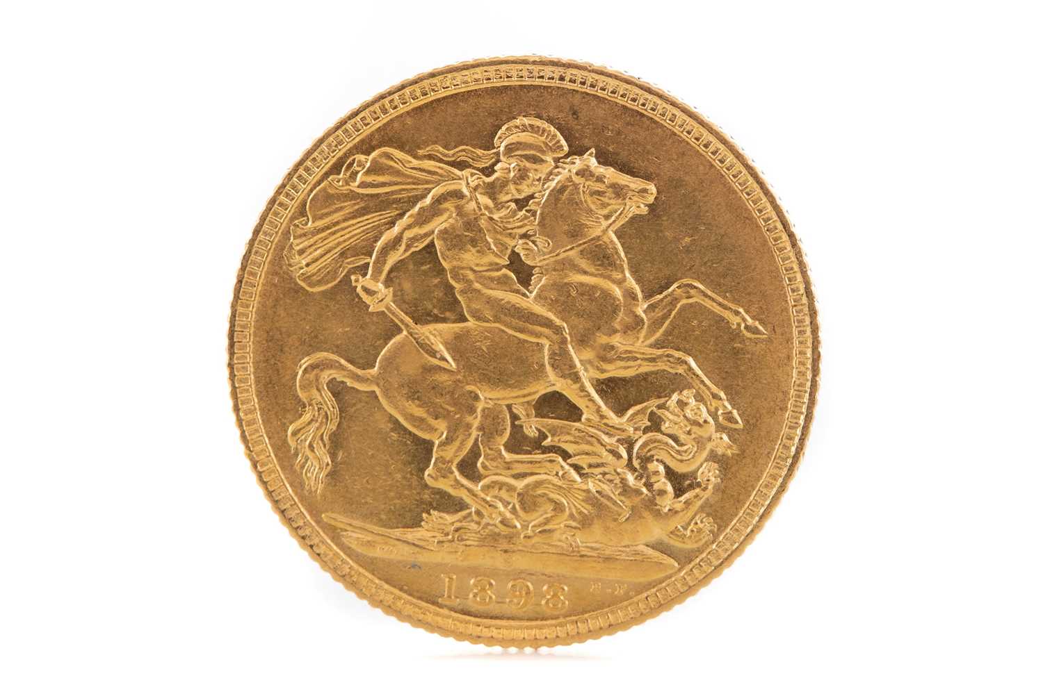 Lot 91 - A VICTORIA GOLD SOVEREIGN DATED 1898