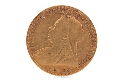 Lot 95 - A VICTORIA GOLD SOVEREIGN DATED 1900