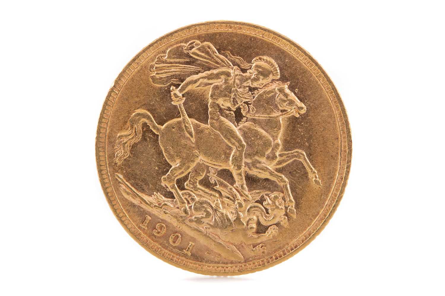 Lot 96 - A VICTORIA GOLD SOVEREIGN DATED 1901