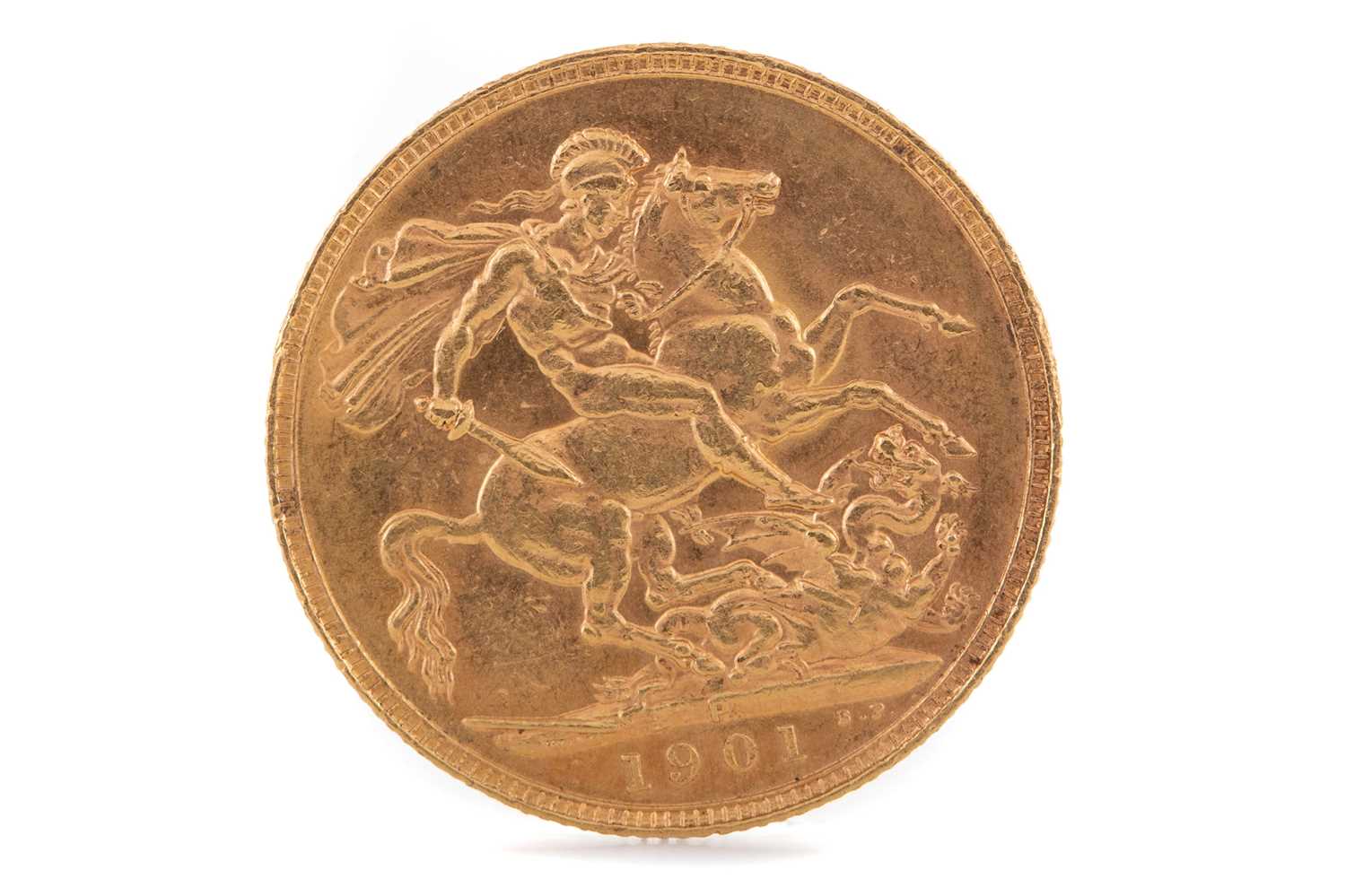 Lot 97 - A VICTORIA GOLD SOVEREIGN DATED 1901