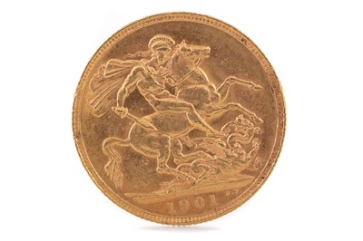 Lot 97 - A VICTORIA GOLD SOVEREIGN DATED 1901