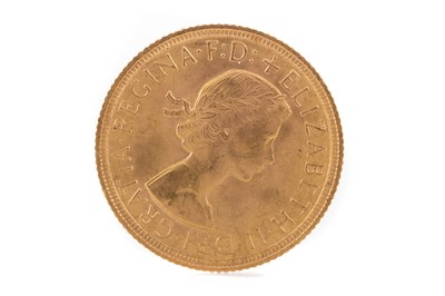 Lot 127 - AN ELIZABETH II GOLD SOVEREIGN DATED 1958